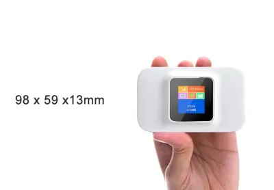 4G Wi-Fi modems/routers with an LCD screen, networking and internet equipment ad in Riga 10