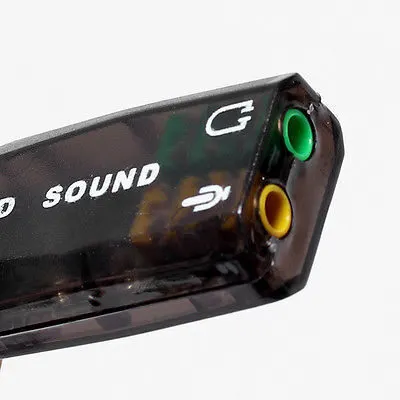 USB skaņas karte 3D sound 5.1, Plug & Play datoram, austiņām, aksesuāri un viedierīces sludinājums Rīgā 6