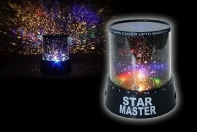 Star Master Children's Night Light and Star Projector, 10.8 cm, Black, toys ad in Riga 5
