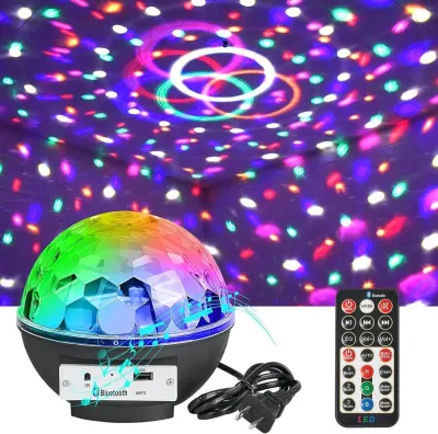 Colorful disco ball with Bluetooth, stereo, MP3, and remote control, 16 x..., accessories and smart devices ad in Riga 7