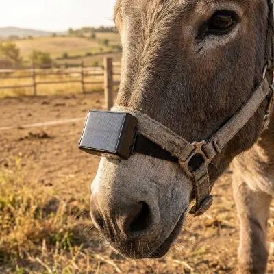 GPS Tracking Device for Large Animals with Solar Panel, 9000mAh, IP67,  animal feed, products and services ad in Riga 5