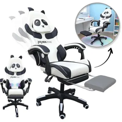 Ergonomisks datorkrēsls ar USB masāžu eko āda 150 kg atzveltne 90–155°, mēbeles un interjers, apgaismojums sludinājums Rīgā 7