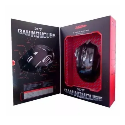 "Gaming Mouse X7" 6-Button Gaming Mouse with LED Lighting, furniture and interior, lighting ad in Riga 2