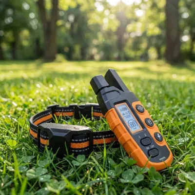 Dog training collar (1000m) with remote control for small and medium-sized dogs..., animal feed, products and services ad in Riga 5