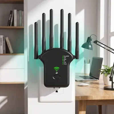 Wifi signāla pastiprinātājs 5G 2,4G 800Mbps, tv un elektronika sludinājums Rīgā 1