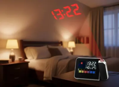 39 cm LED wall clock with 8 colors, large display, furniture and interior, lighting ad in Riga 2