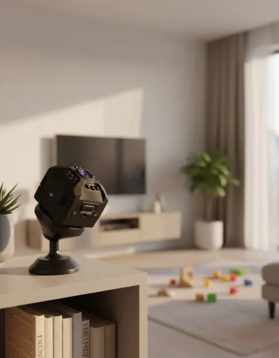 Mini Wi-Fi IP Wireless Camera (1080p HD, Recording, Audio, Night Vision), video and security systems ad in Riga 2