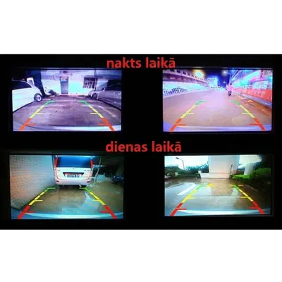 Car rearview camera with night vision and a 170° viewing angle, waterproof, video and security systems ad in Riga 8