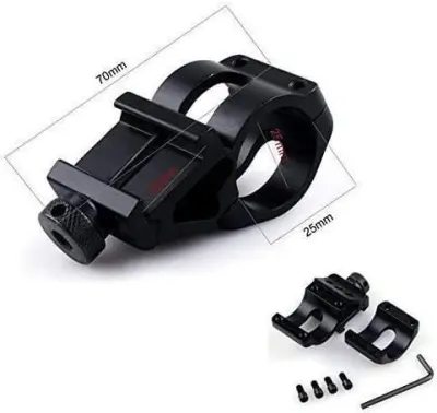 Hunting flashlight with a remote switch (rechargeable, bracket included), furniture and interior, lighting ad in Riga 6