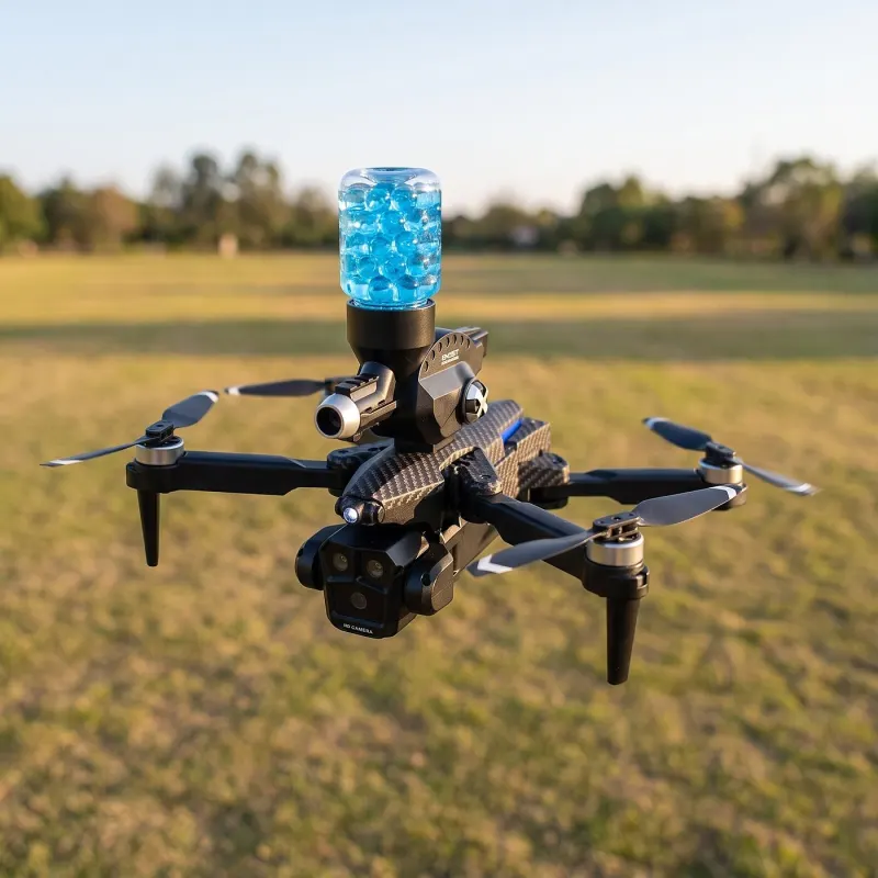 Drone with a camera, 500 m range — shoots pellets, video and security systems ad in Riga 1