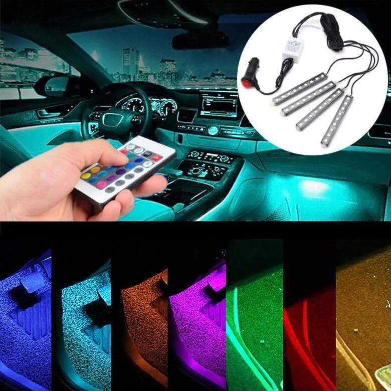Automašīnas LED salona lente 3m 12V 6 krāsas balta dzeltena sarkana zaļa, mēbeles un interjers, apgaismojums sludinājums Rīgā 1