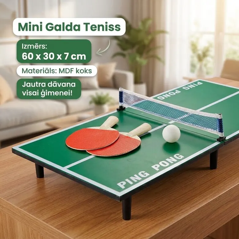 Mini galda biljards bērniem ar kijām un bumbīņām, 52x31 cm, rotaļlietas sludinājums Rīgā 1
