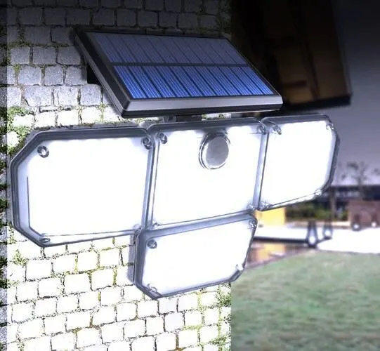 Outdoor Lighting with a Solar Battery/Panel, Garden Night Light with Motion Sensor..., furniture and interior, lighting ad in Riga 1