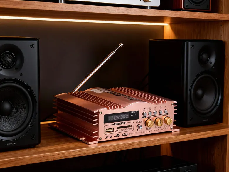 200W 12V Mini Hi-Fi pastiprinātājs, tv un elektronika sludinājums Rīgā 1