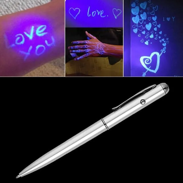 "007" spy pen with invisible ink and ultraviolet light., furniture and interior, lighting ad in Riga 1