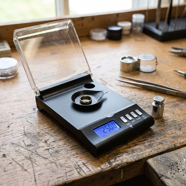 Digital Portable Pocket Scale, LED Display 500 g / 0.1 g, furniture and interior, lighting ad in Riga 1