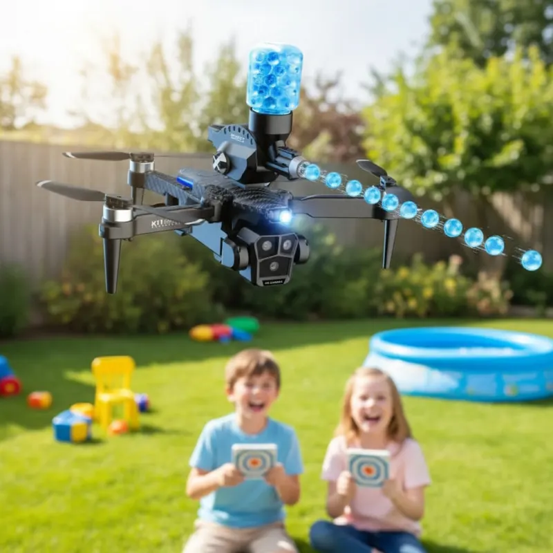 Drons ar 4K HD kameru un bumbīņu šaušanu, 500 m, video un drošības sistēmas sludinājums Rīgā 1
