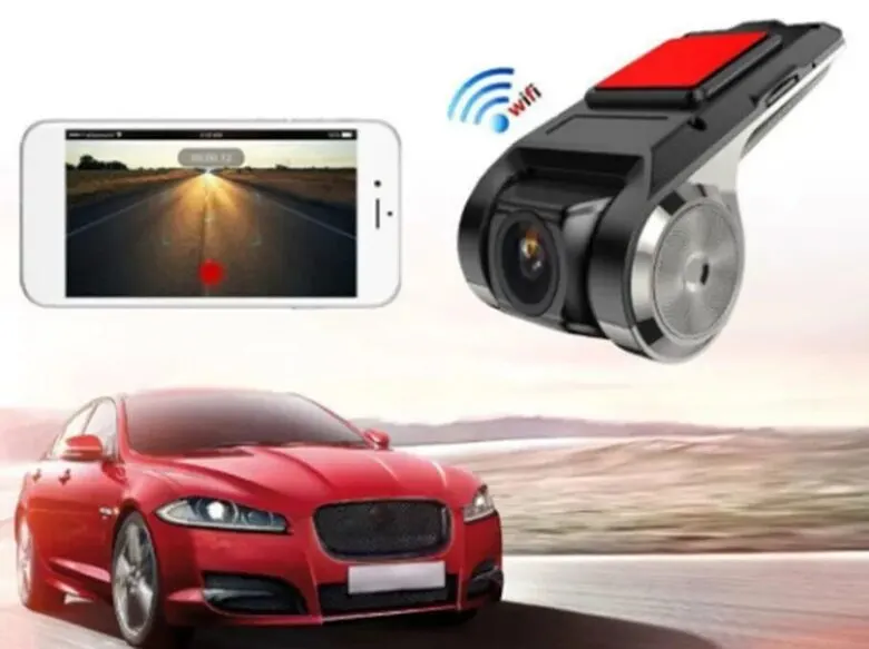 Car Dash Cam 150g (Wi-Fi Full HD 1080p Super Mini, recordings can be viewed..., video and security systems ad in Riga 1