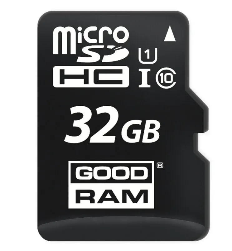 GOODRAM microSD Memory Card, 32 GB, Class 10, UHS-I, 100 MB/s + Adapter, accessories and smart devices ad in Riga 1