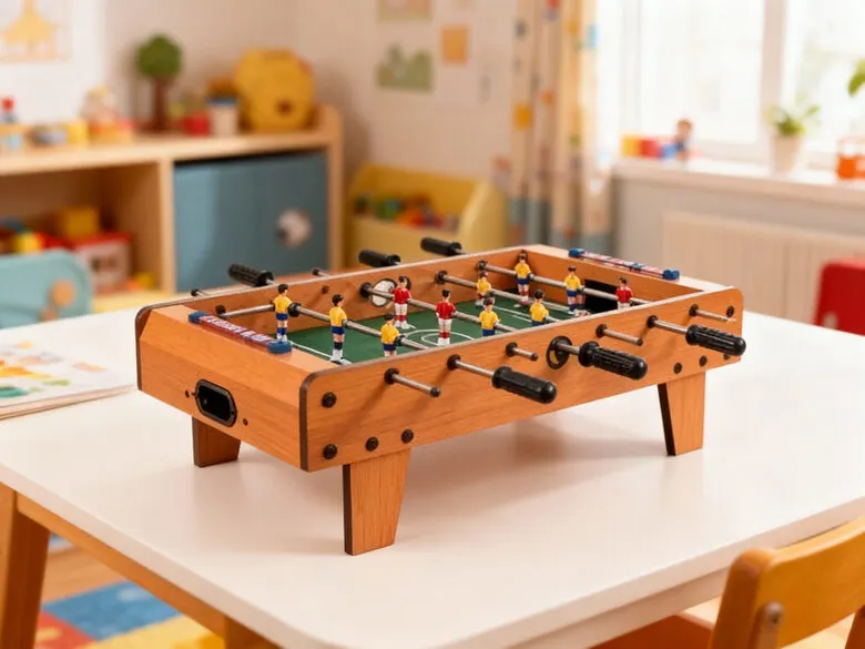 Деревянный настольный футбол 51 × 50 × 10 см, игрушки ad в Риге 1