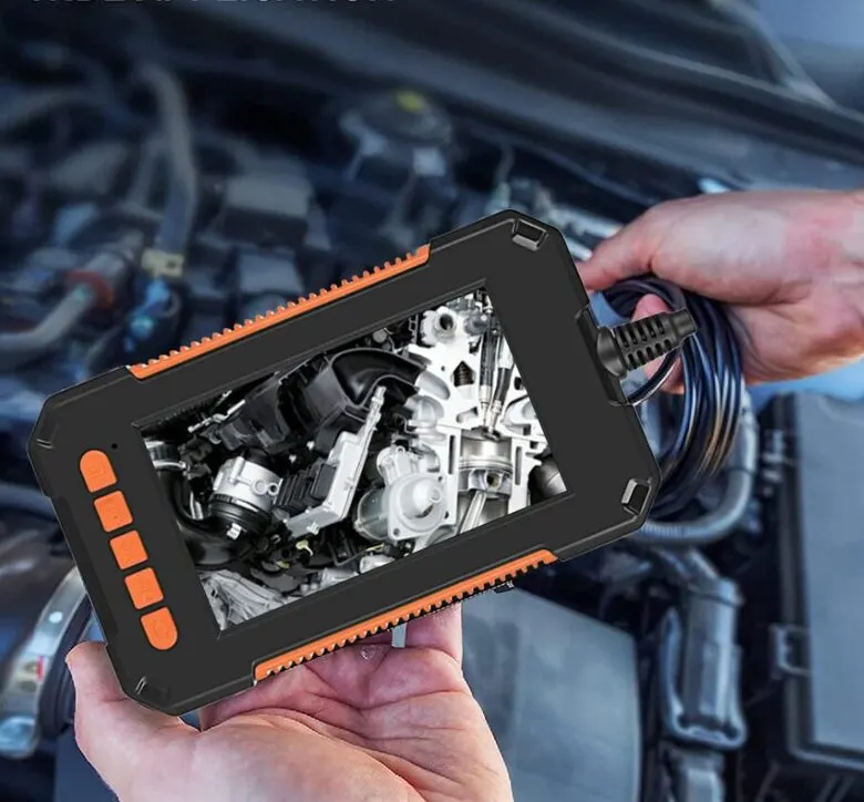 Endoscope with a 4.3-inch Full HD monitor and recording capability (5-meter camera cable, 4 different..., video and security systems ad in Riga 1