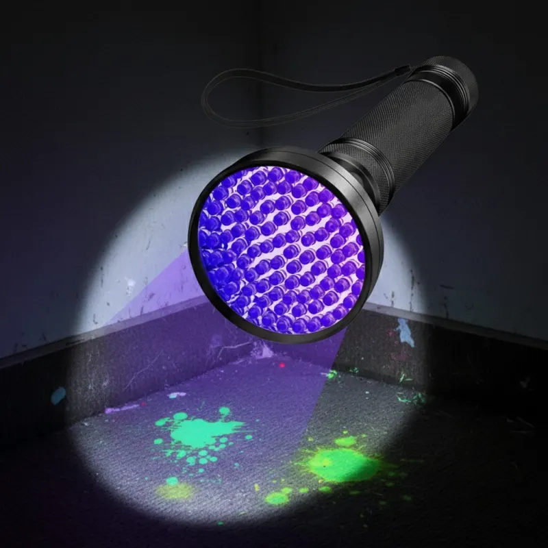 Powerful Ultraviolet Flashlight 100 MaxLed, sports activities, equipment, accessories ad in Riga 1