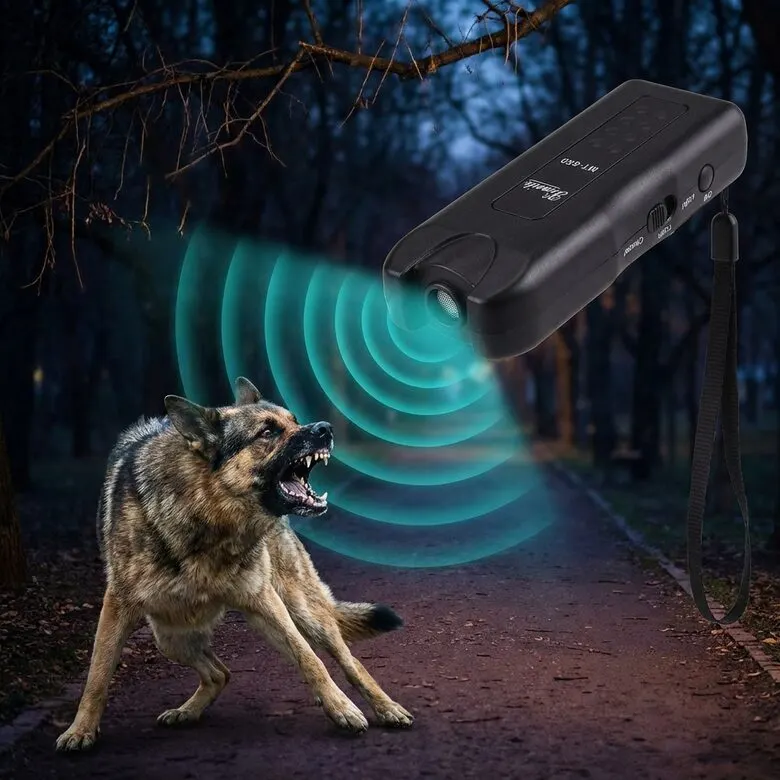 Ultrasonic animal repeller, solar-powered,  animal feed, products and services ad in Riga 1