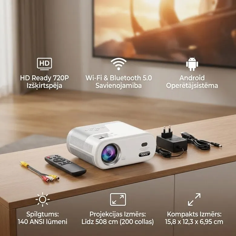 mini Projektors Hy300, Android, tv un elektronika sludinājums Rīgā 1