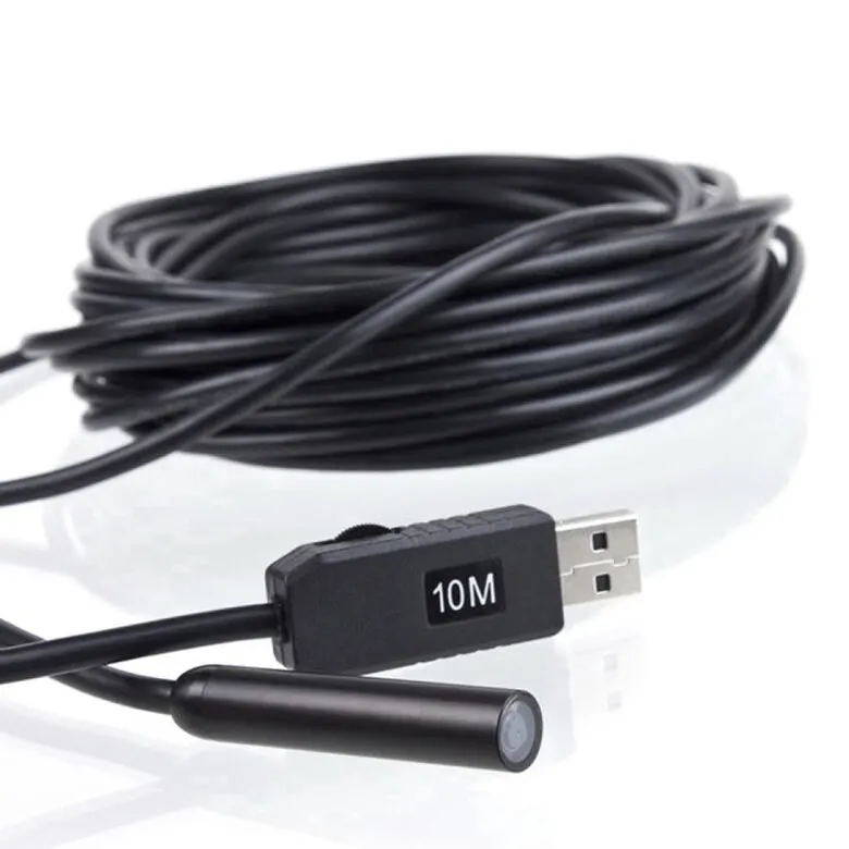 Kamera endoskops ar apgaismojumu, 2m USB, video un drošības sistēmas sludinājums Rīgā 1