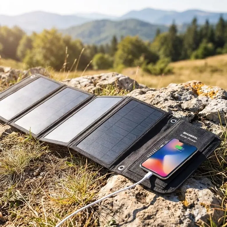 Telefona lādētājs SOLĀRAIS, 5v 900mAh x 3, aksesuāri un viedierīces sludinājums Rīgā 1
