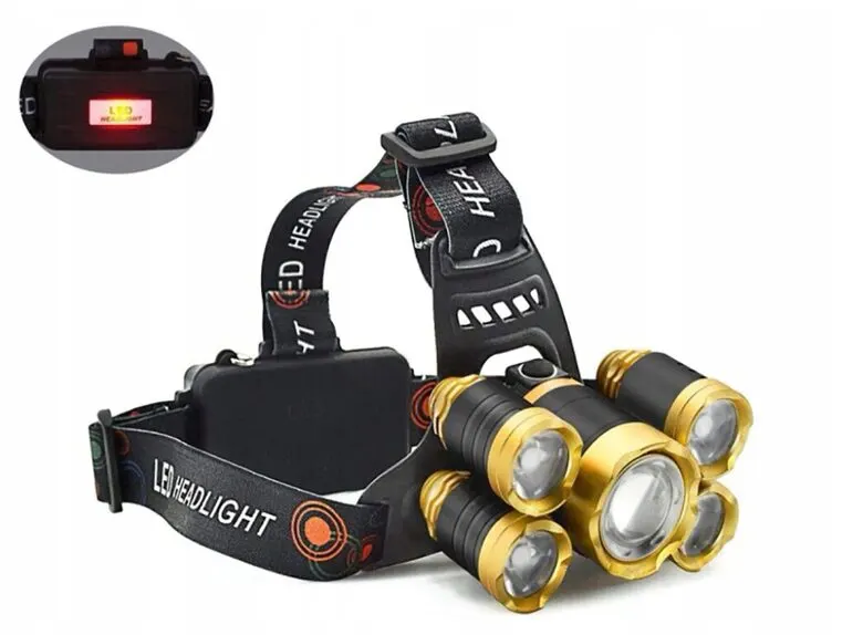 Rechargeable headlamp (5 LEDs), furniture and interior, lighting ad in Riga 1