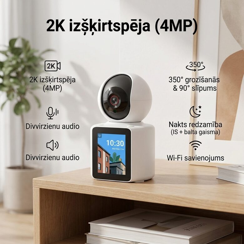 Wi-Fi-камера с экраном, видеоняня